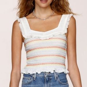 HEARTLOOM I NWT M Timothy Tank Top Smocked